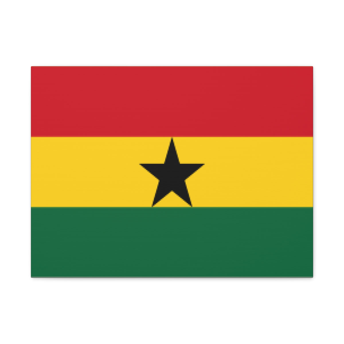 Ghana Country Flag Canvas Vibrant Wall Art Unframed Home Decor-Express Your Love Gifts