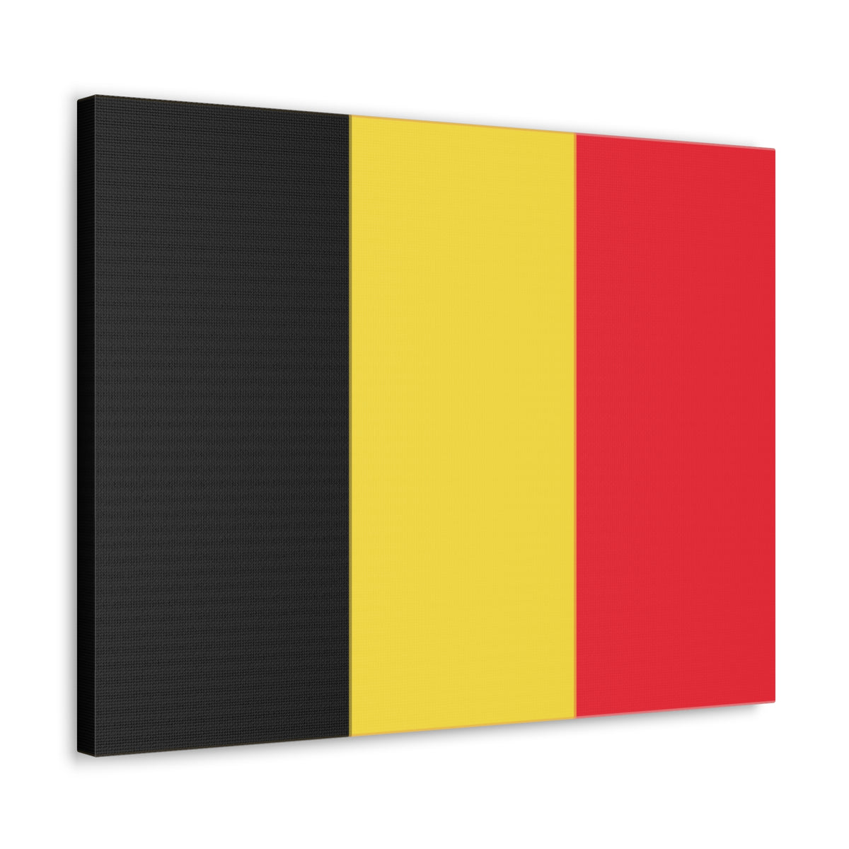 Belgium Country Flag Canvas Vibrant Wall Art Unframed Home Decor-Express Your Love Gifts