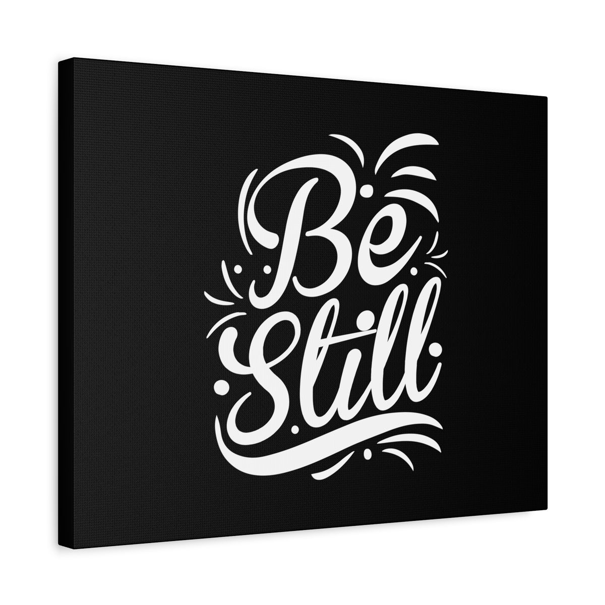 Scripture Walls Be Still White Psalm 46:10 Christian Wall Art Bible Verse Print Ready to Hang-Express Your Love Gifts