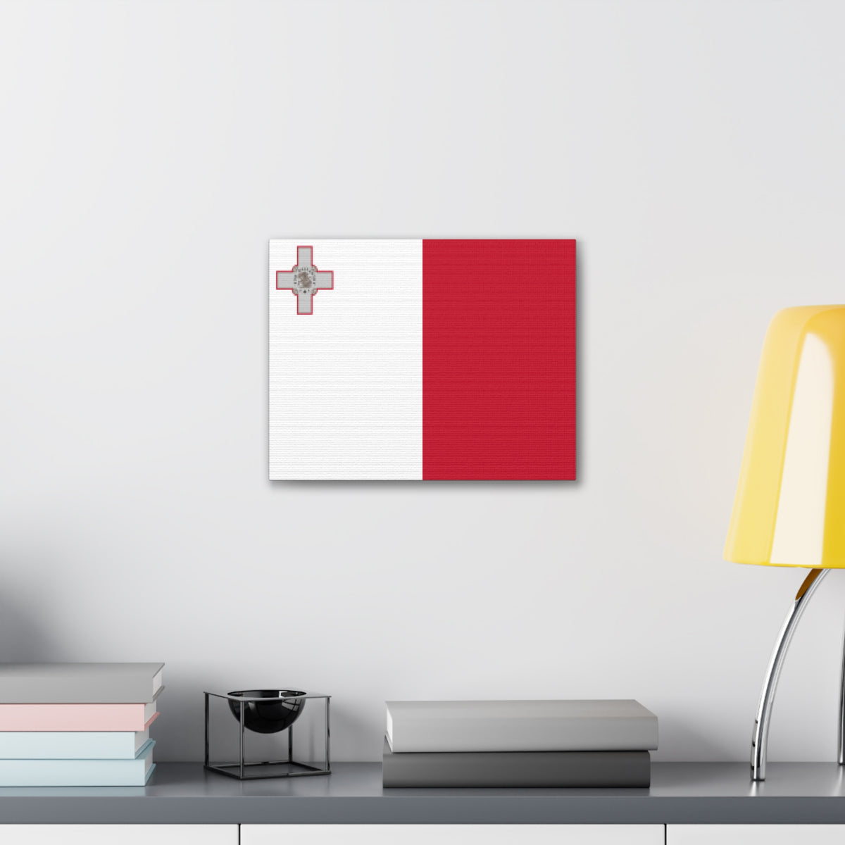 Malta Country Flag Canvas Vibrant Wall Art Unframed Home Decor-Express Your Love Gifts
