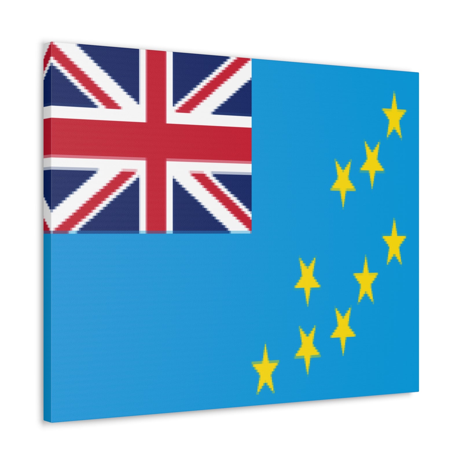 Tuvalu Country Flag Canvas Vibrant Wall Art Unframed Home Decor-Express Your Love Gifts