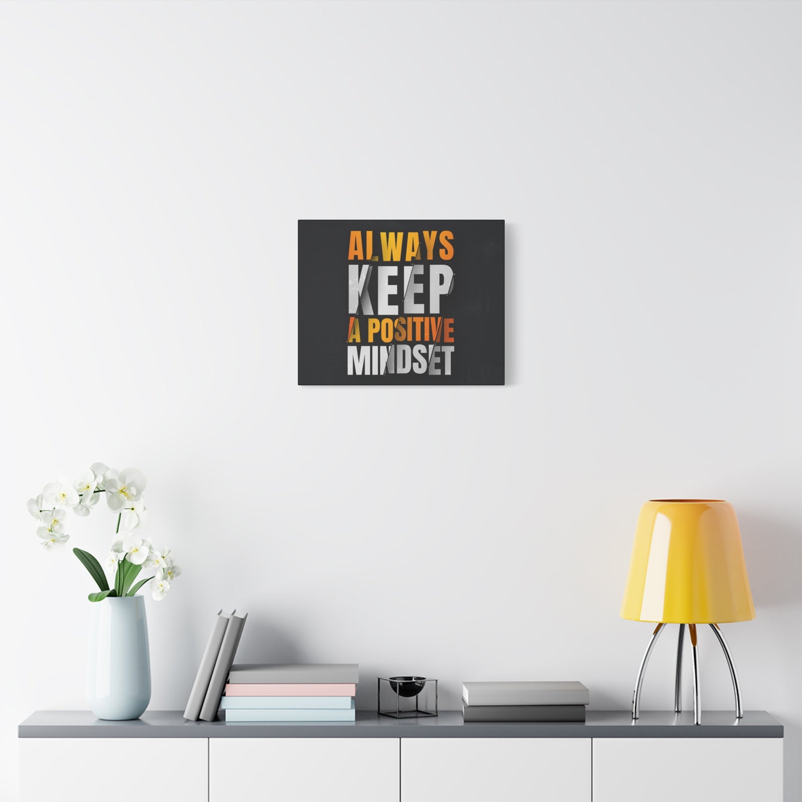 Inspirational Quote Canvas Positive Mindset Wall Art Motivational Motto Inspiring Prints Artwork Decor Ready to Hang-Express Your Love Gifts