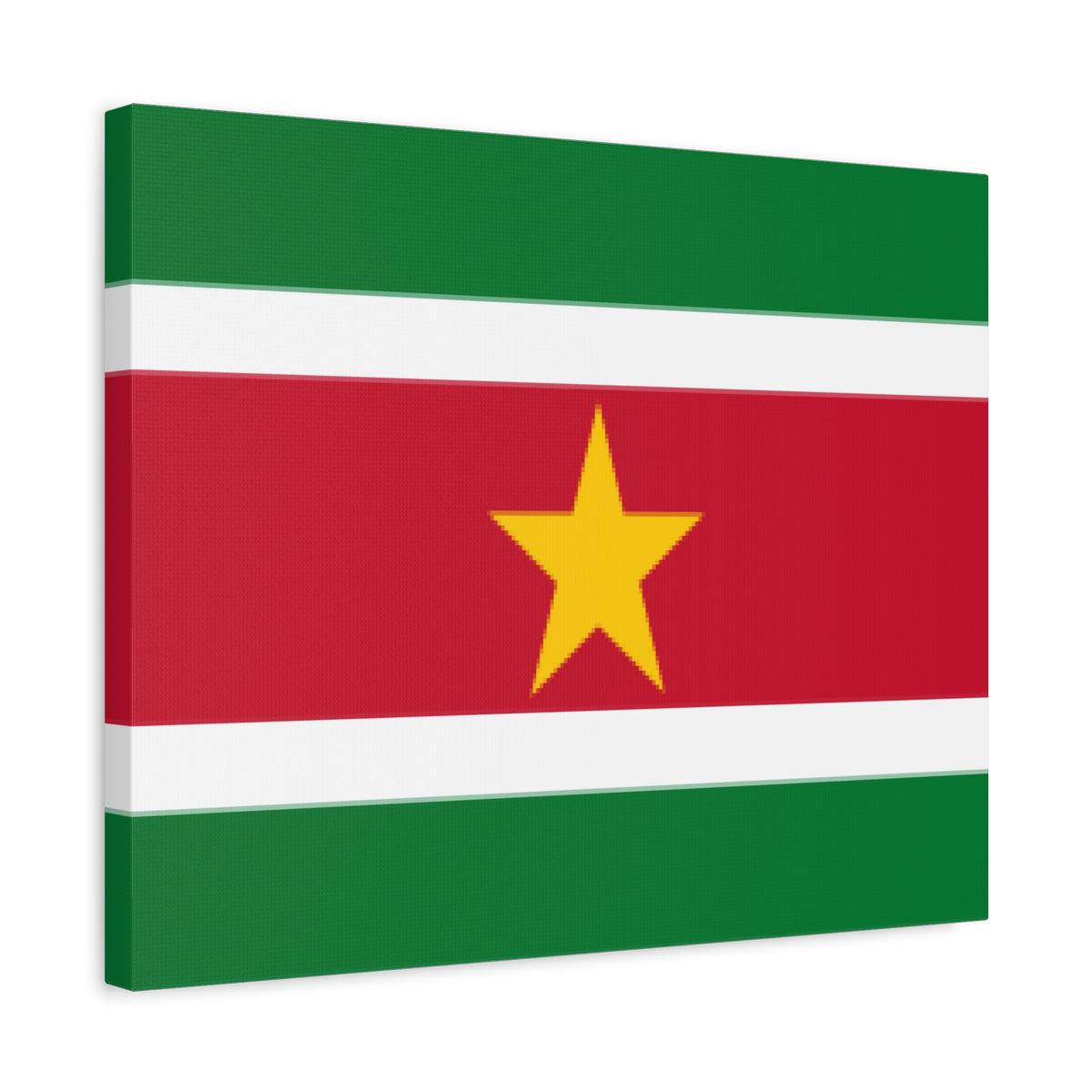 Suriname Country Flag Canvas Vibrant Wall Art Unframed Home Decor-Express Your Love Gifts