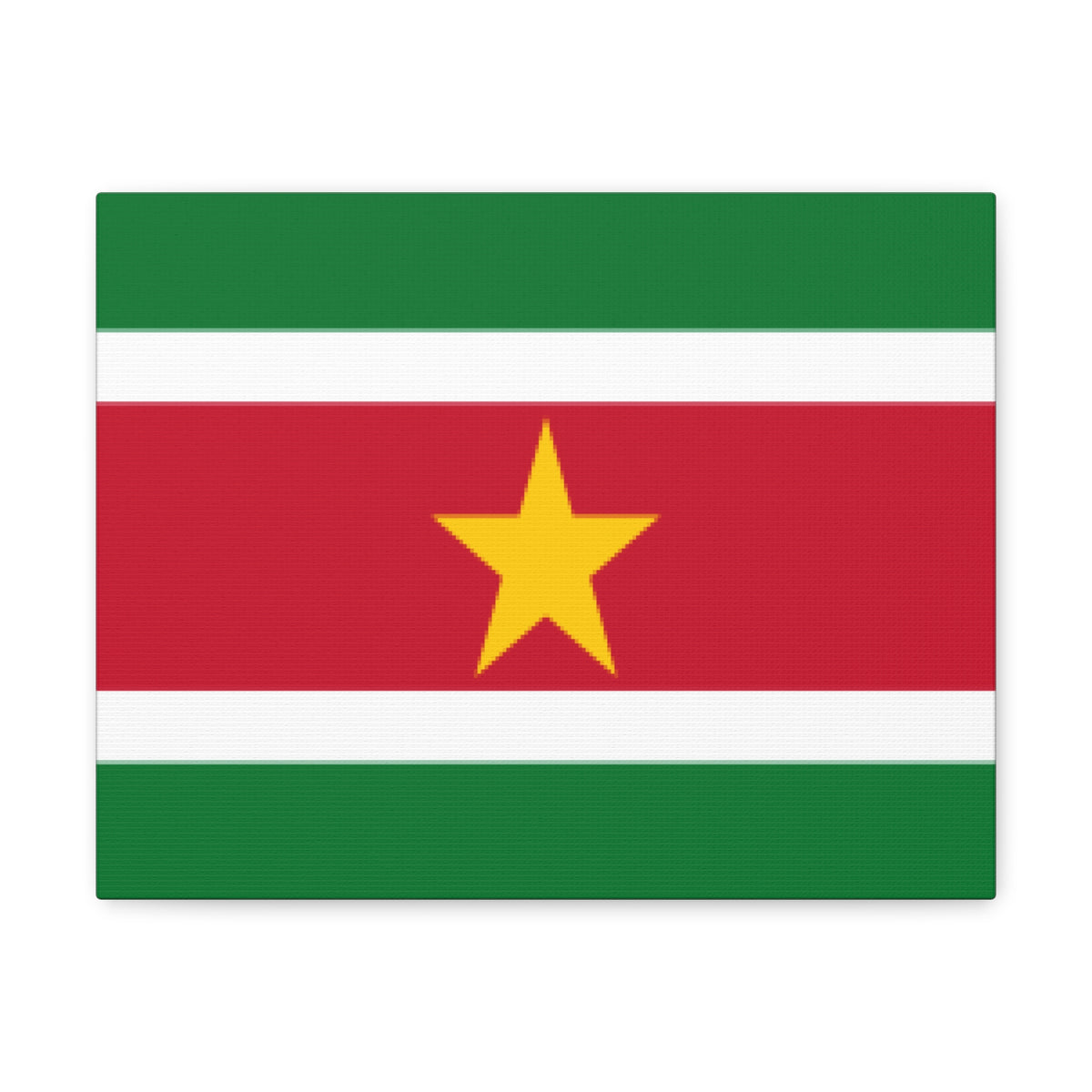 Suriname Country Flag Canvas Vibrant Wall Art Unframed Home Decor-Express Your Love Gifts