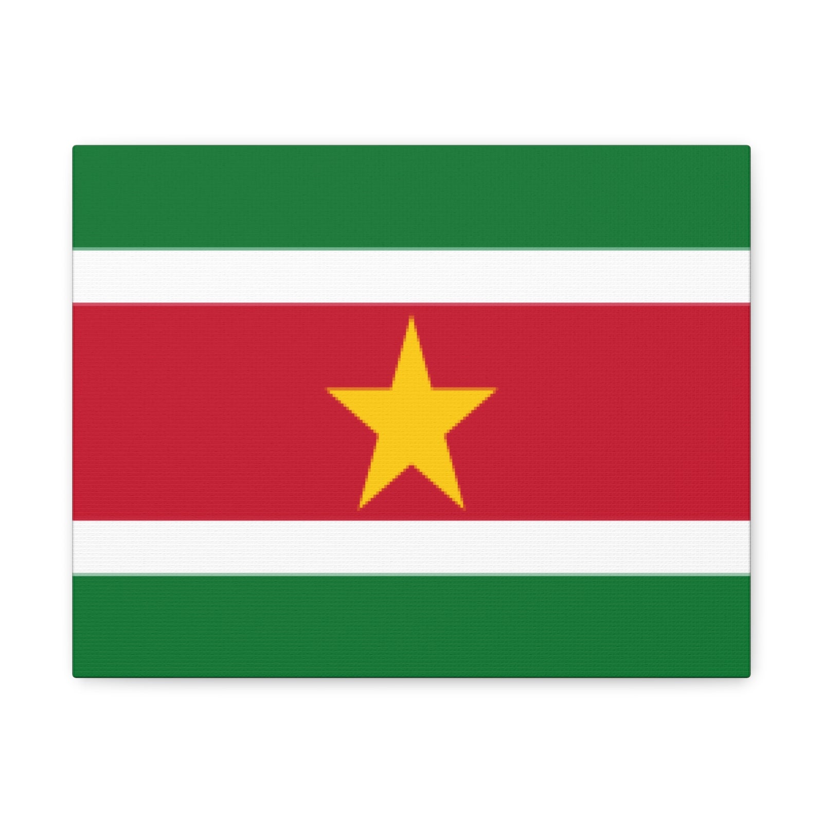 Suriname Country Flag Canvas Vibrant Wall Art Unframed Home Decor-Express Your Love Gifts