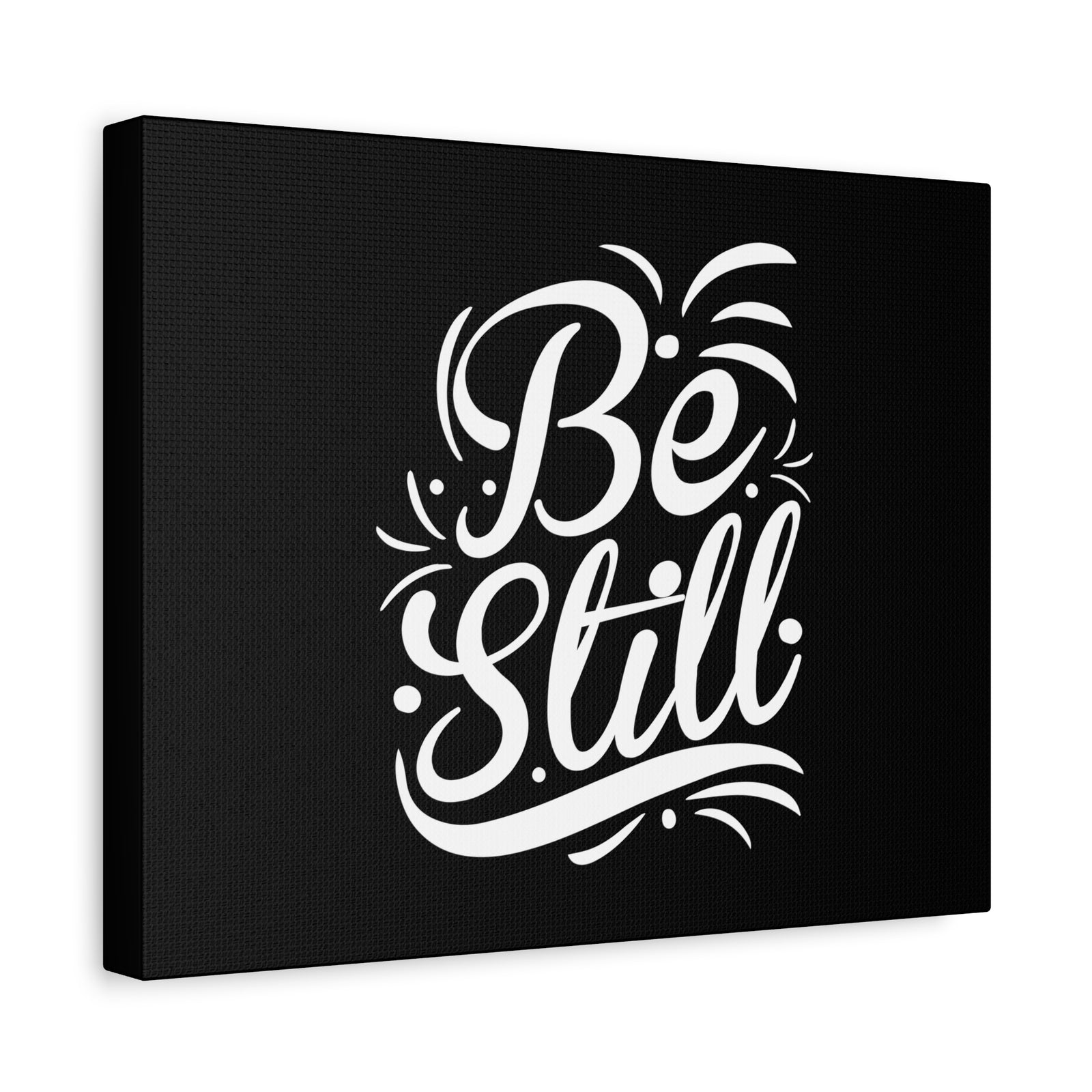 Scripture Walls Be Still White Psalm 46:10 Christian Wall Art Bible Verse Print Ready to Hang-Express Your Love Gifts