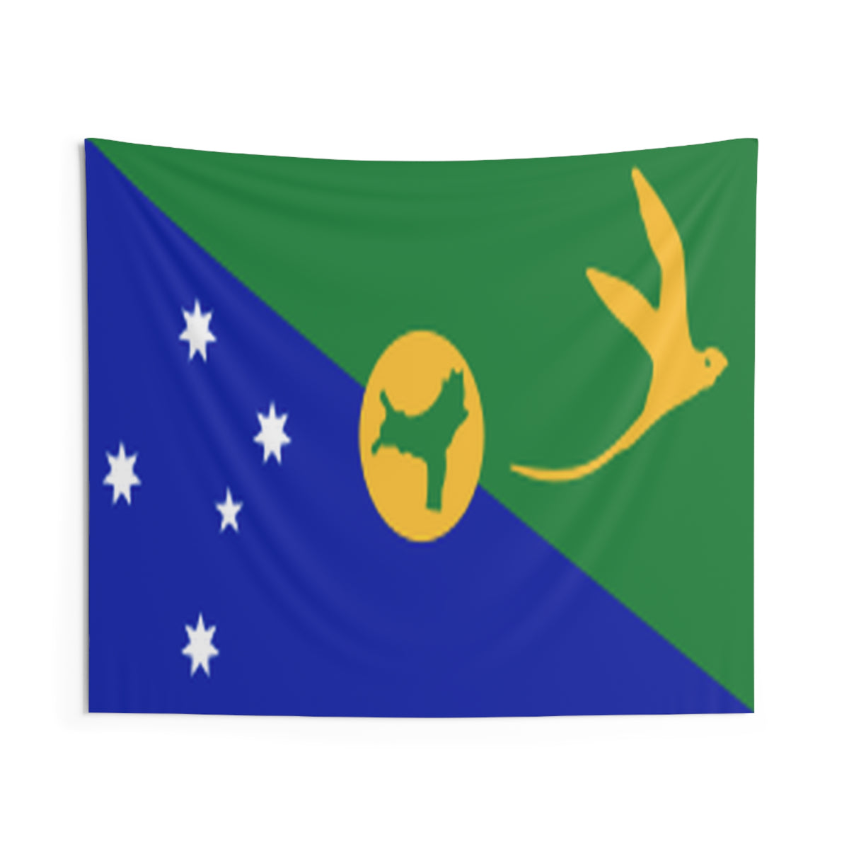Christmas Island Country Flag Wall Hanging Tapestry-Express Your Love Gifts