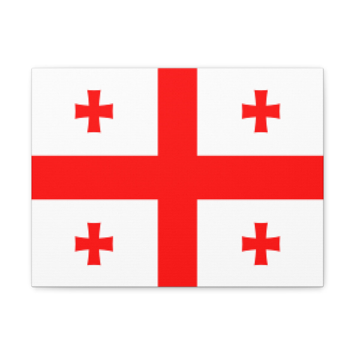 Georgia Country Flag Canvas Vibrant Wall Art Unframed Home Decor-Express Your Love Gifts