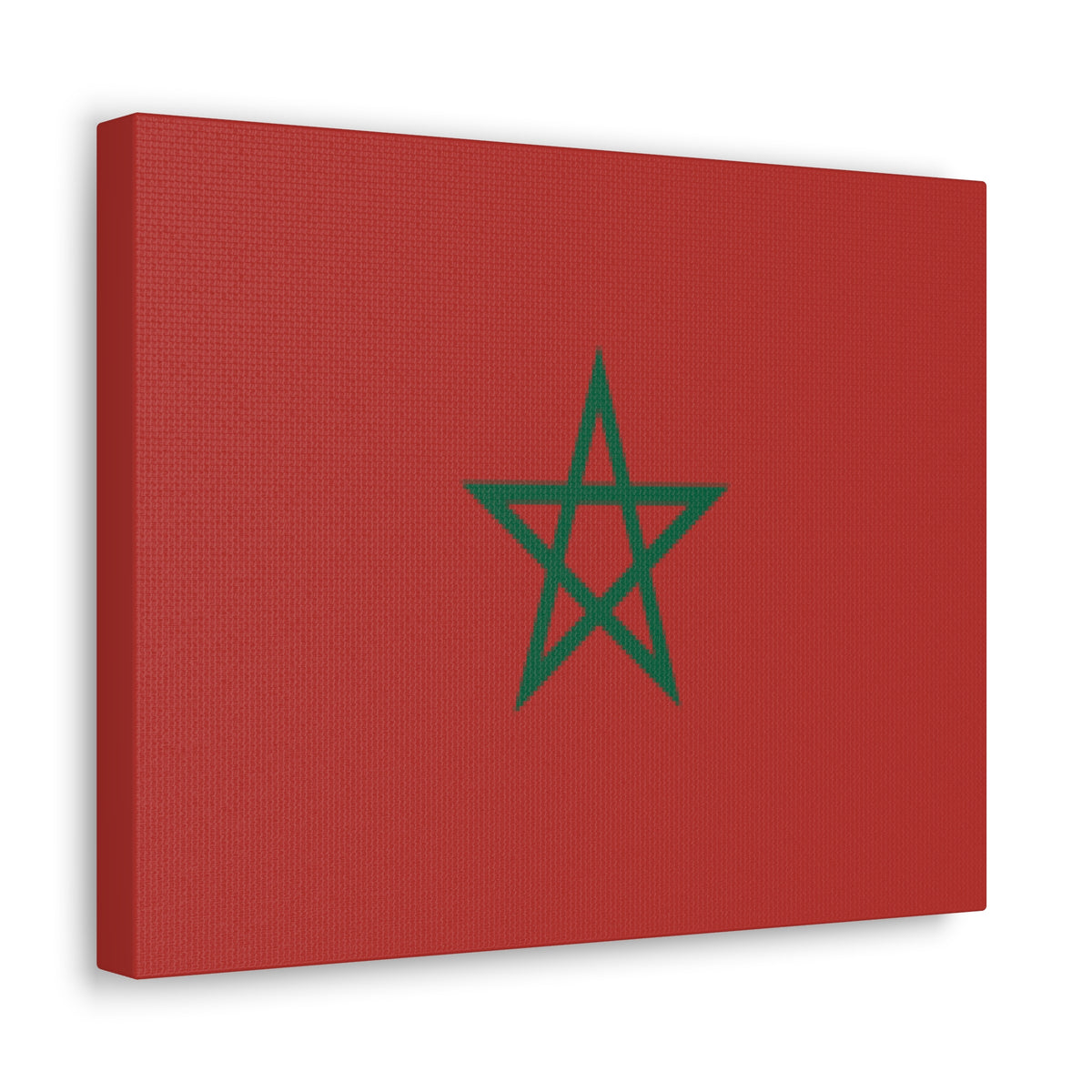 Morocco Country Flag Canvas Vibrant Wall Art Unframed Home Decor-Express Your Love Gifts