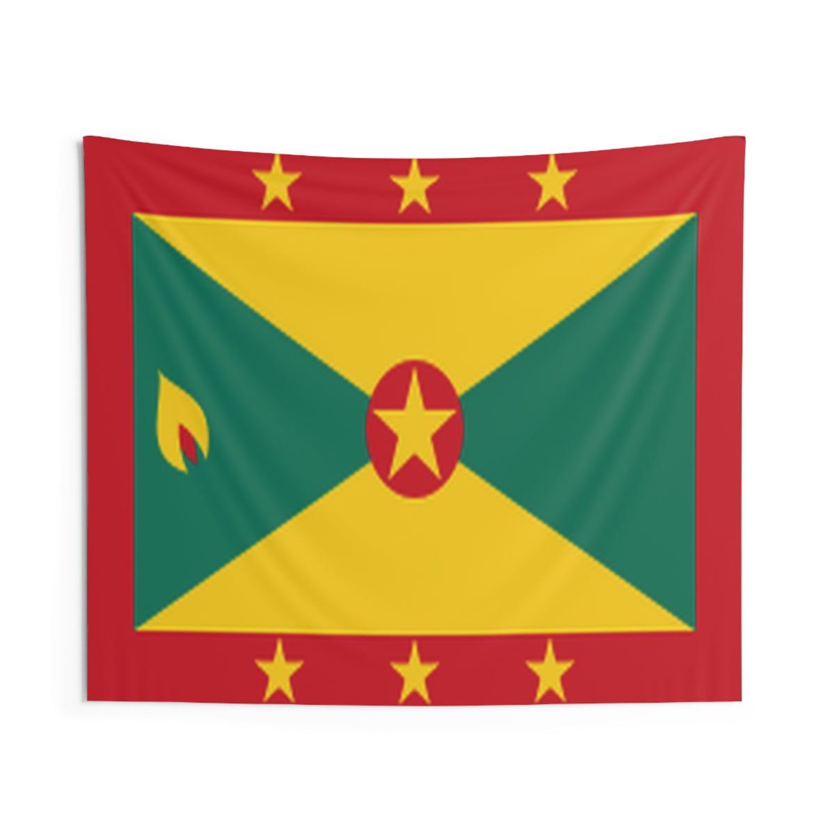 Grenada Country Flag Wall Hanging Tapestry-Express Your Love Gifts