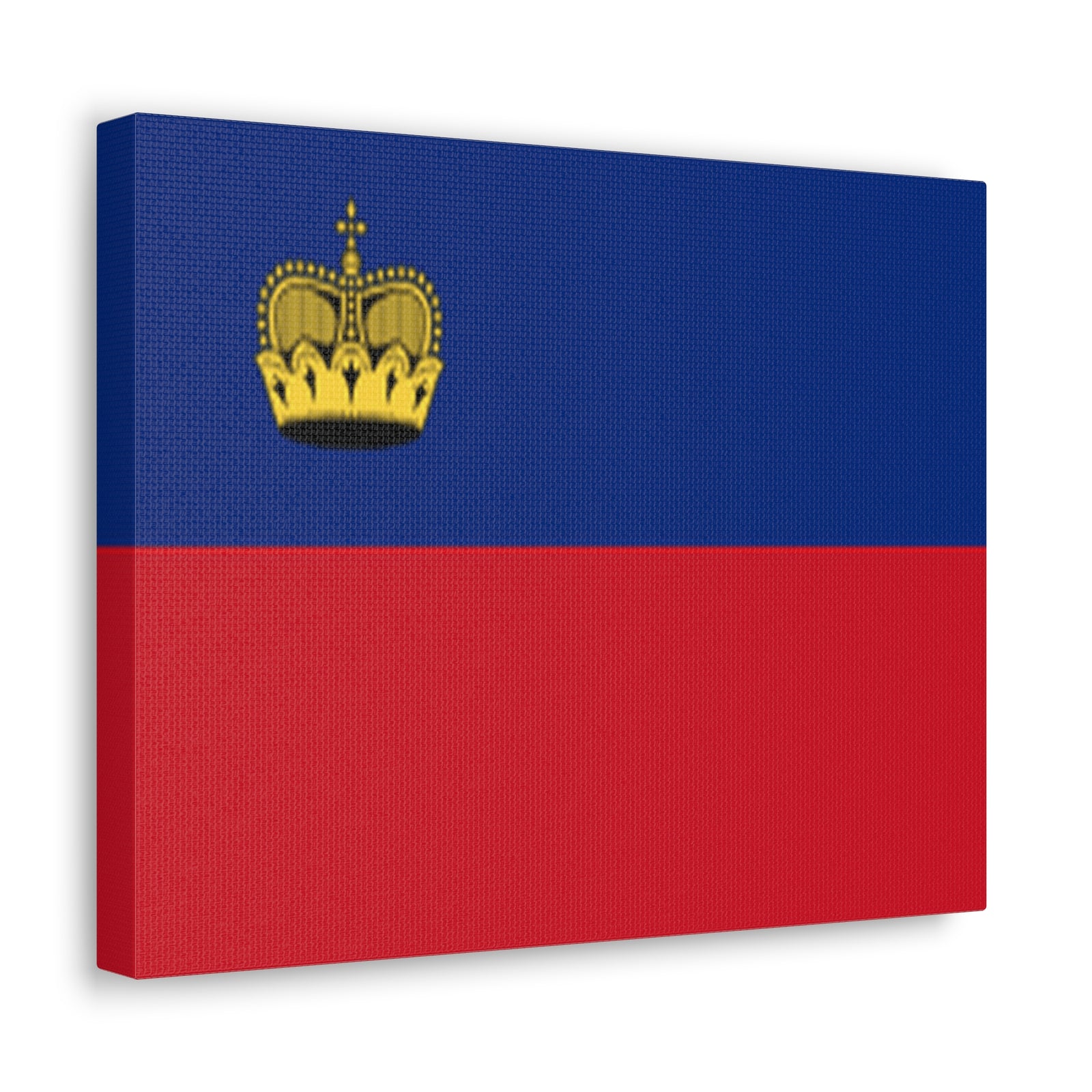 Liechtenstein Country Flag Canvas Vibrant Wall Art Unframed Home Decor-Express Your Love Gifts