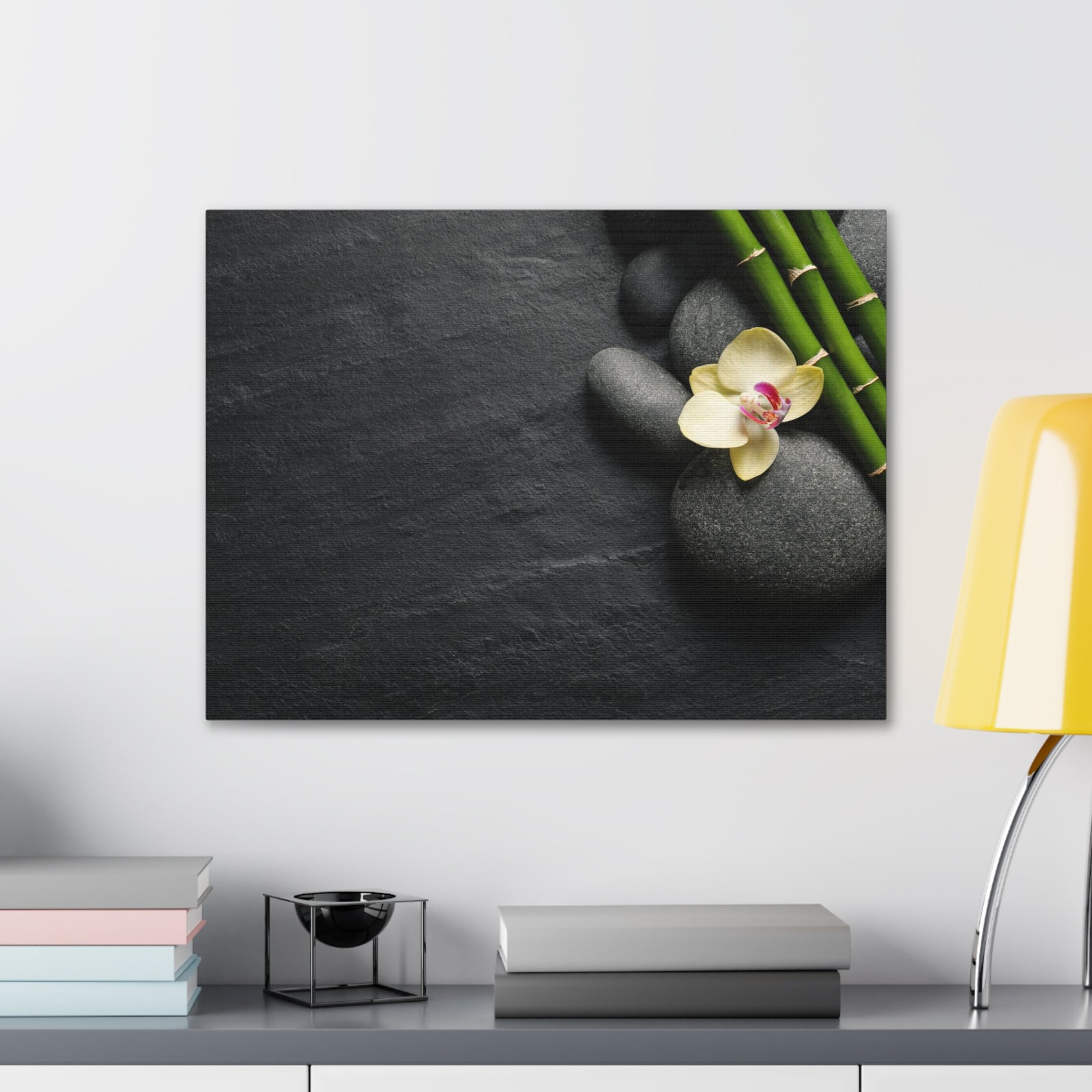 Beautiful Orchid Flower Forest Floral Nature Photography Canvas Wall Art for Home Decor Ready-to-Hang-Express Your Love Gifts
