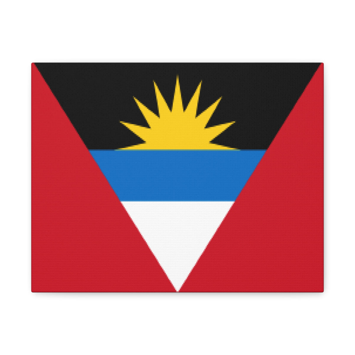 Antigua and Barbuda Country Flag Canvas Vibrant Wall Art Unframed Home Decor-Express Your Love Gifts