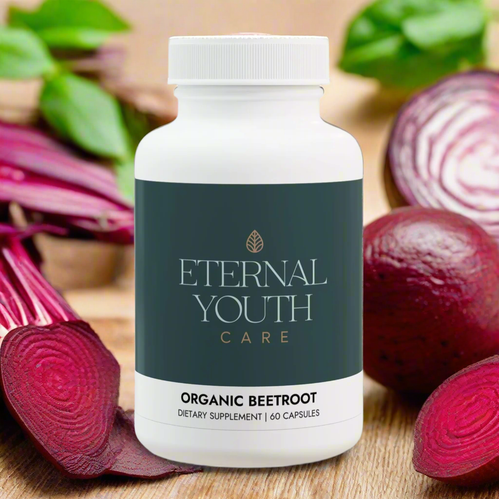 Eternal Youth Beetroot Supplement – Exercise Performance Cardiovascular Support | Non-GMO, Vegan (60 Capsules)-Express Your Love Gifts