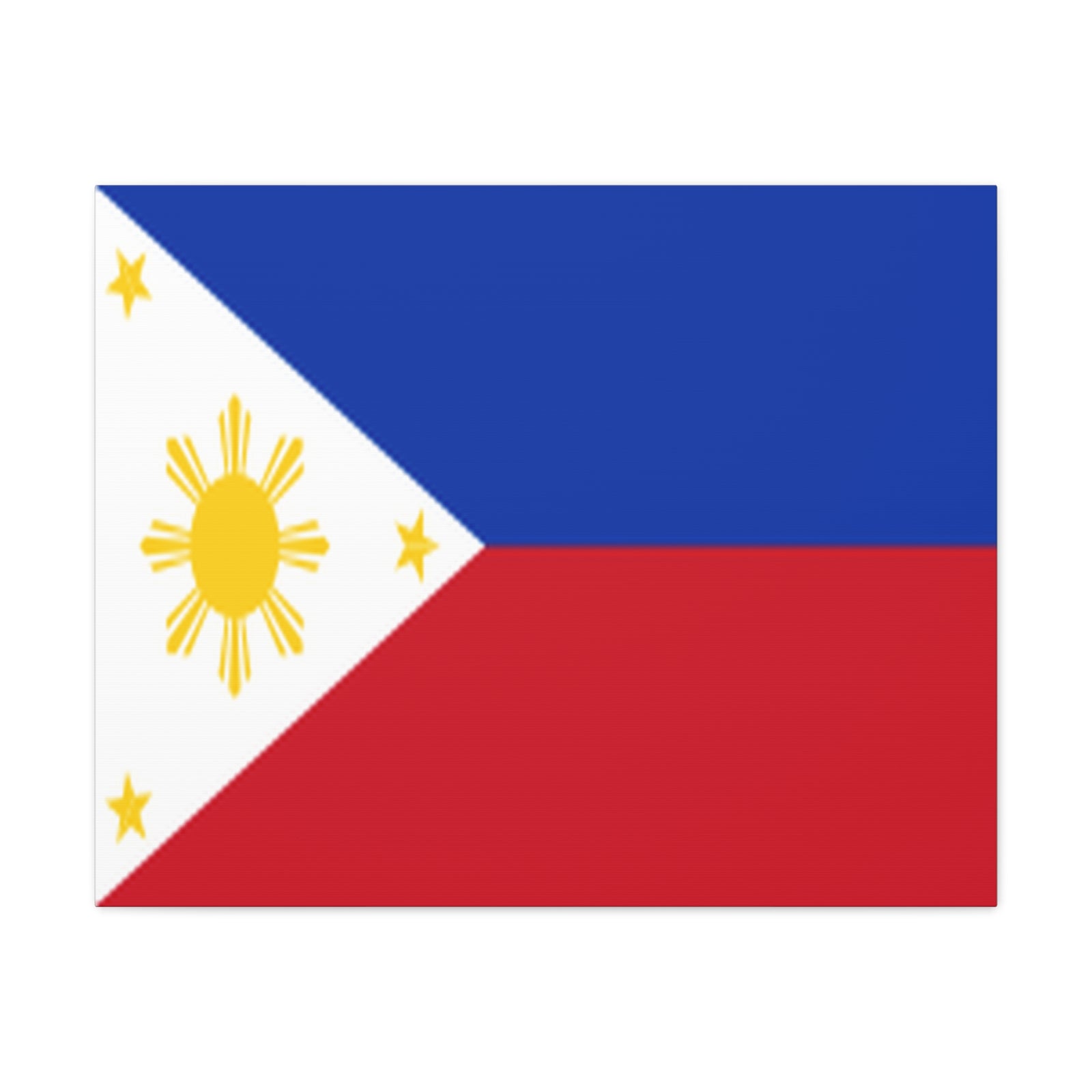 Philippines Country Flag Canvas Vibrant Wall Art Unframed Home Decor-Express Your Love Gifts
