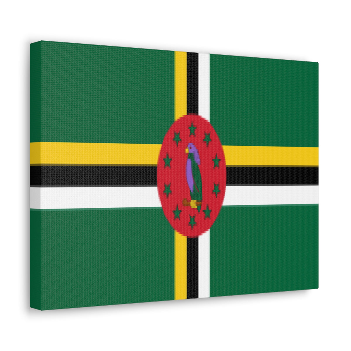 Dominica Country Flag Canvas Vibrant Wall Art Unframed Home Decor-Express Your Love Gifts