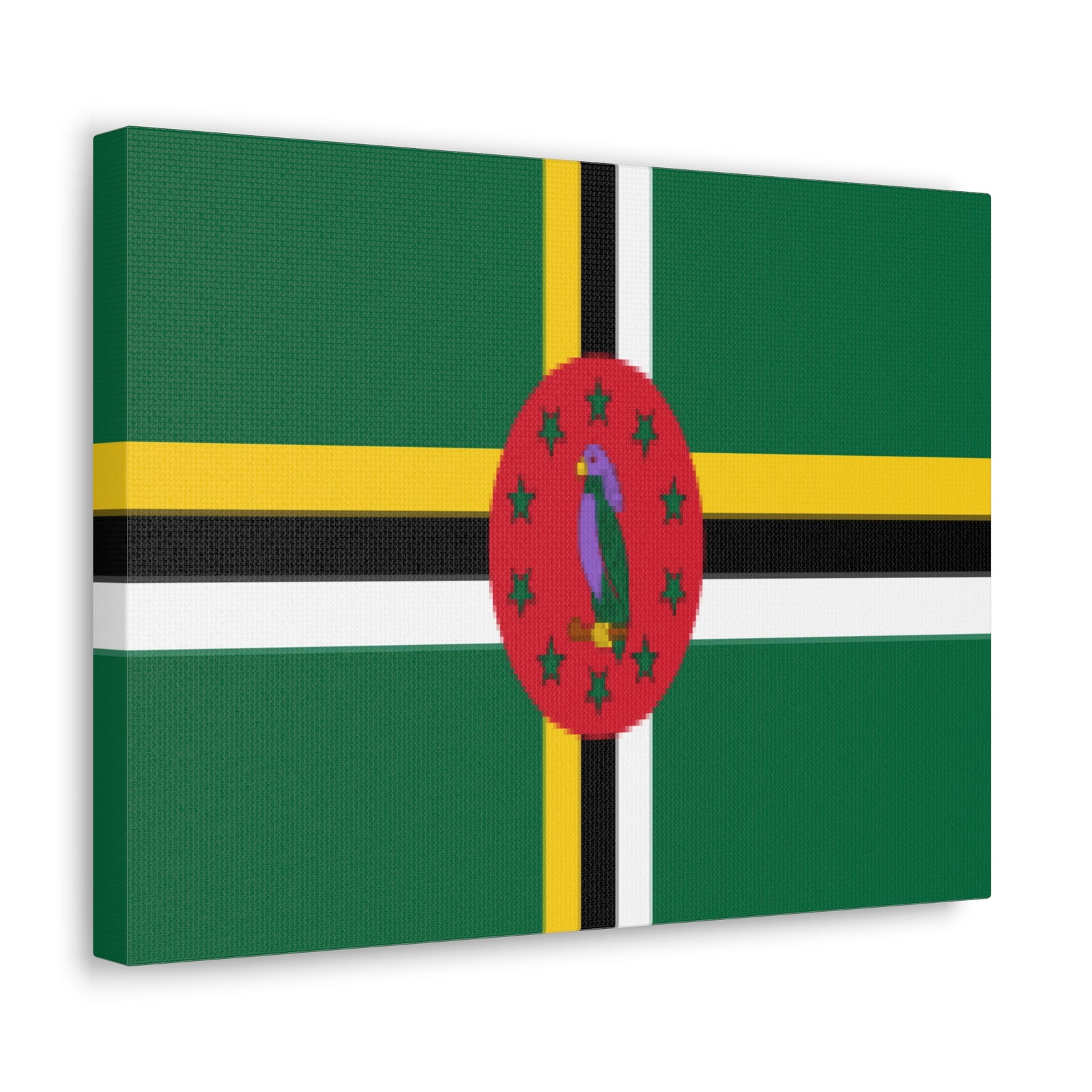 Dominica Country Flag Canvas Vibrant Wall Art Unframed Home Decor-Express Your Love Gifts