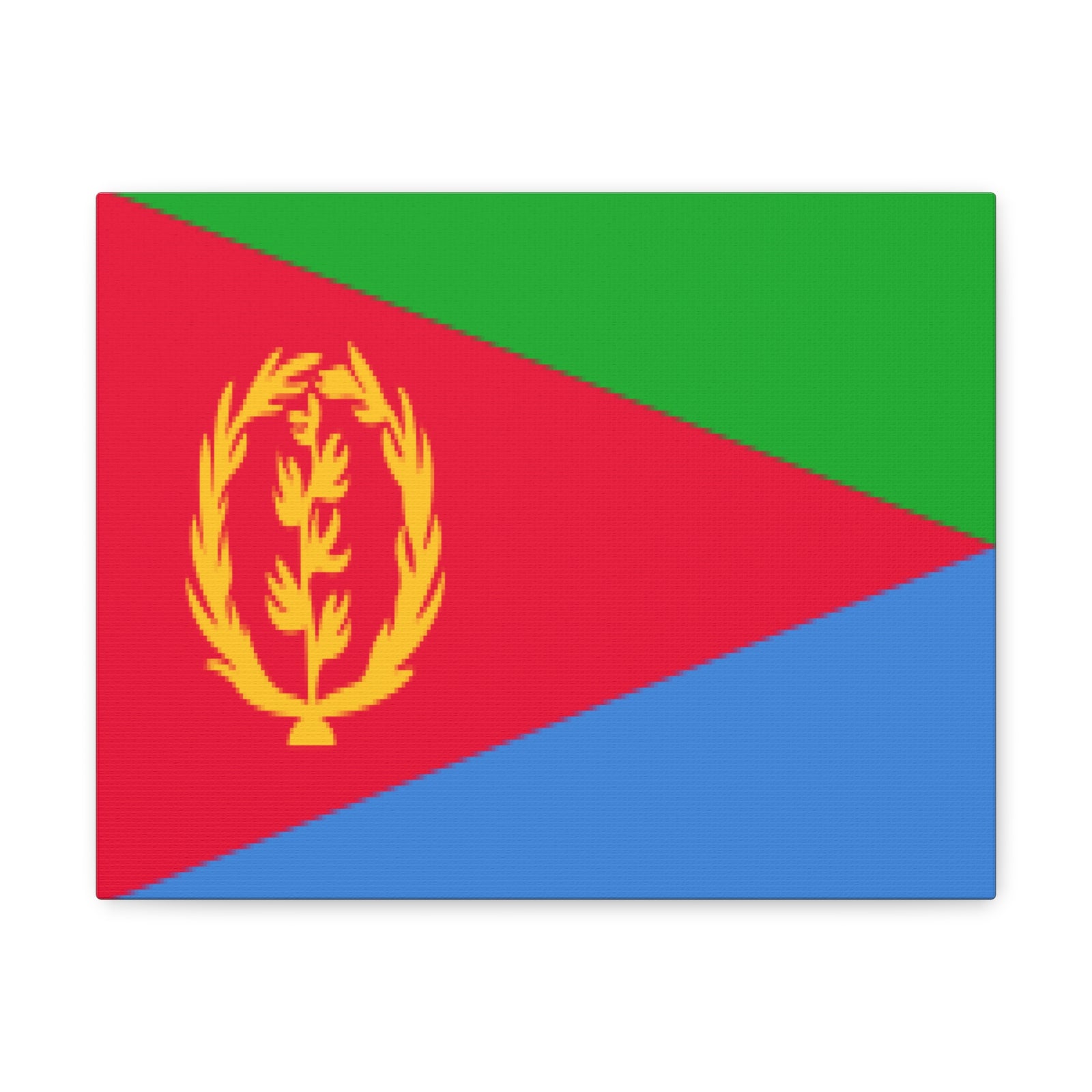 Eritrea Country Flag Canvas Vibrant Wall Art Unframed Home Decor-Express Your Love Gifts