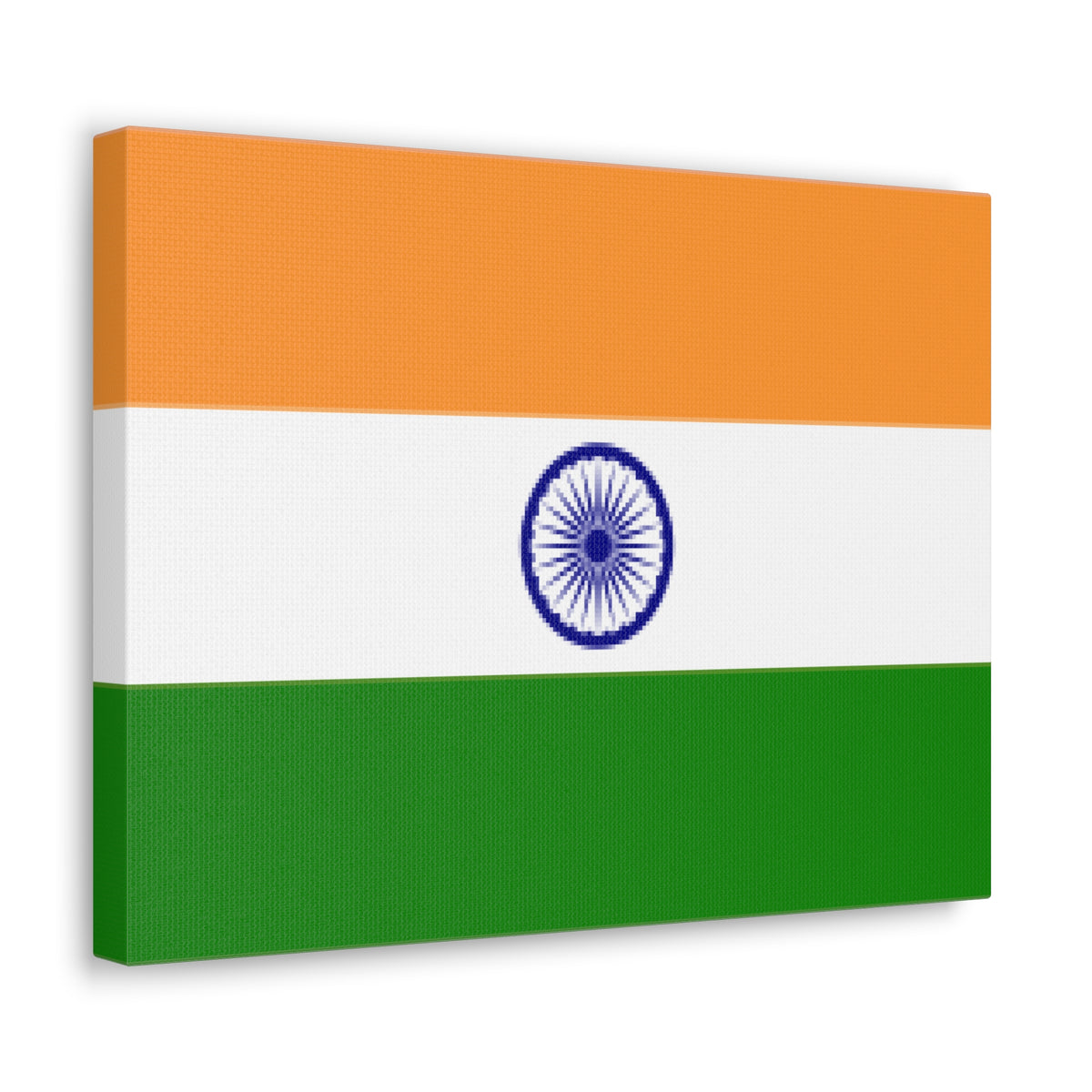 India Country Flag Canvas Vibrant Wall Art Unframed Home Decor-Express Your Love Gifts