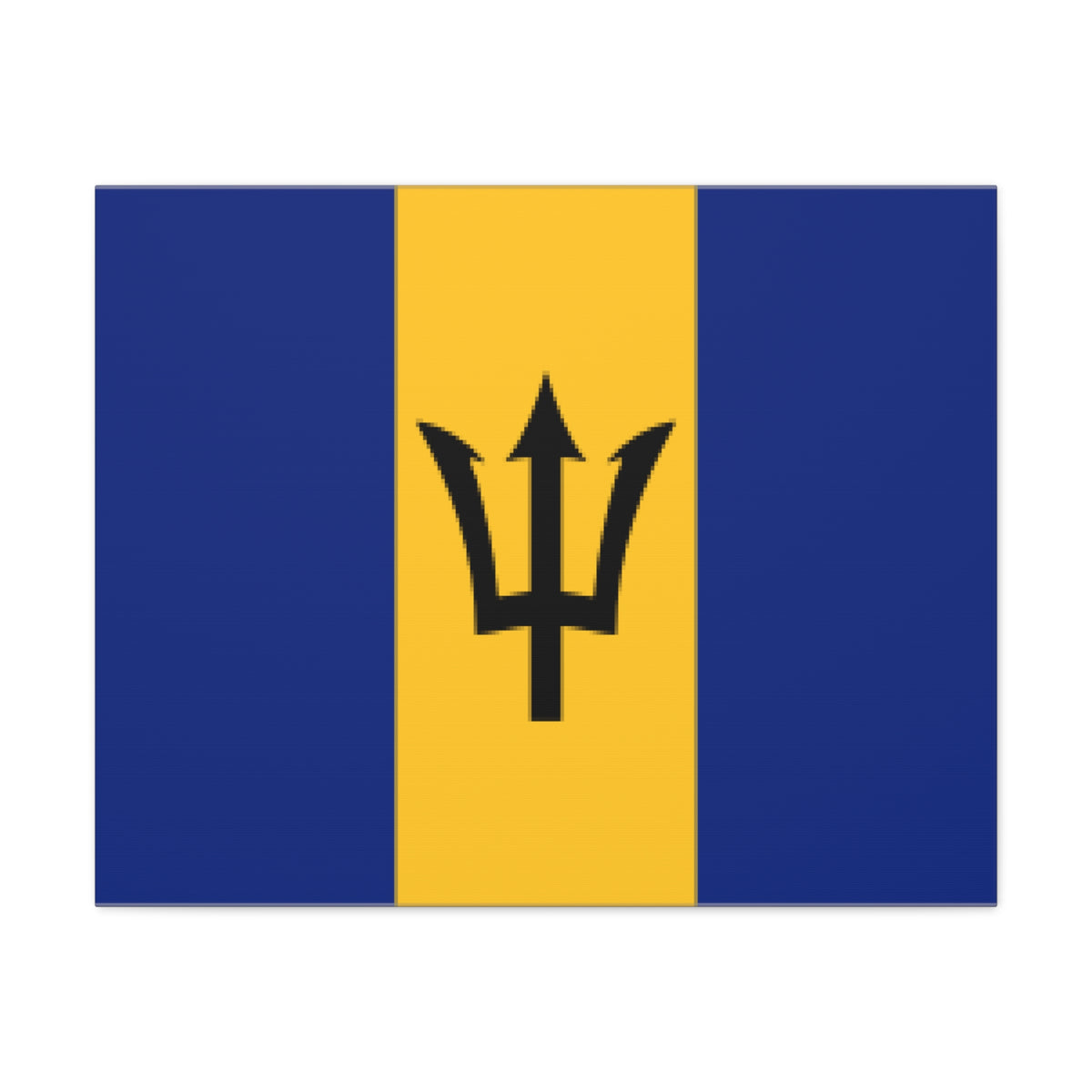 Barbados Country Flag Canvas Vibrant Wall Art Unframed Home Decor-Express Your Love Gifts