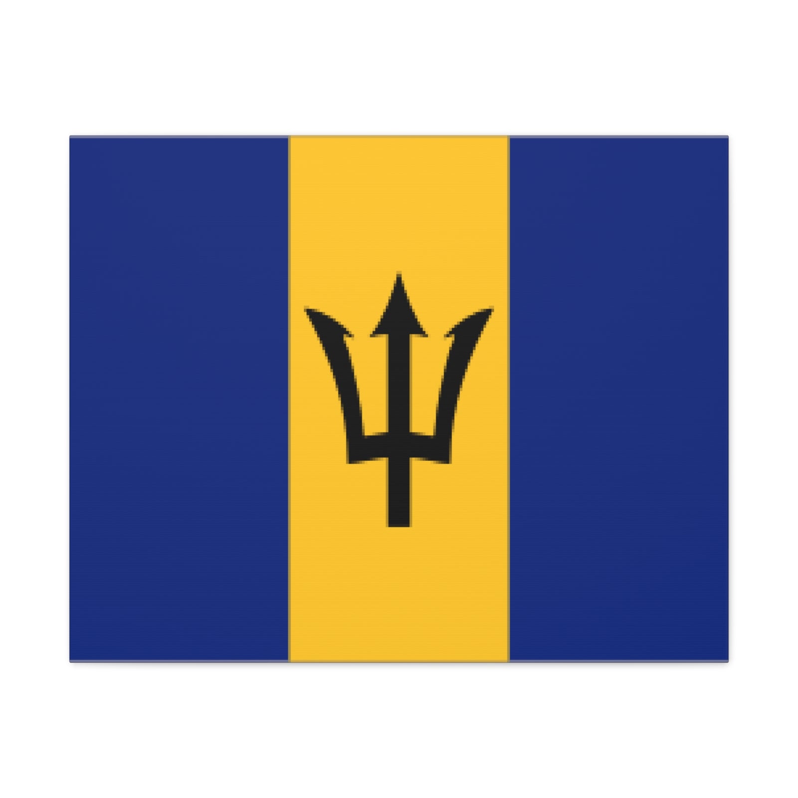 Barbados Country Flag Canvas Vibrant Wall Art Unframed Home Decor-Express Your Love Gifts
