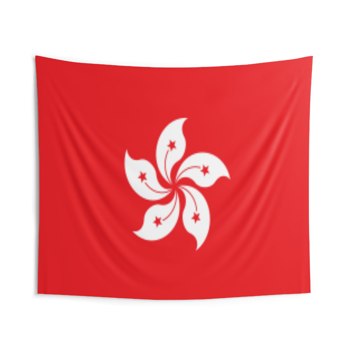 Hongkong Country Flag Wall Hanging Tapestry-Express Your Love Gifts