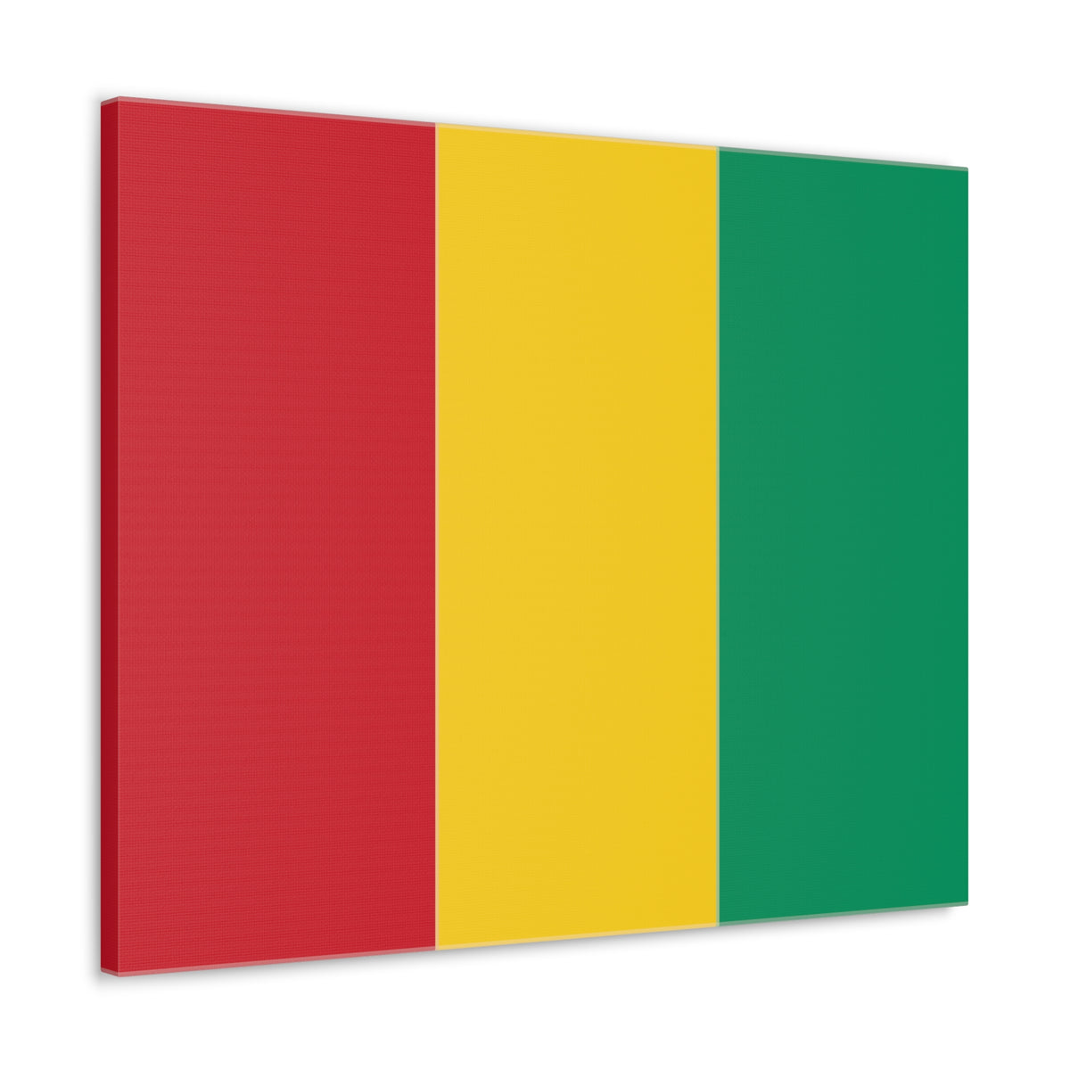 Guinea Country Flag Canvas Vibrant Wall Art Unframed Home Decor-Express Your Love Gifts