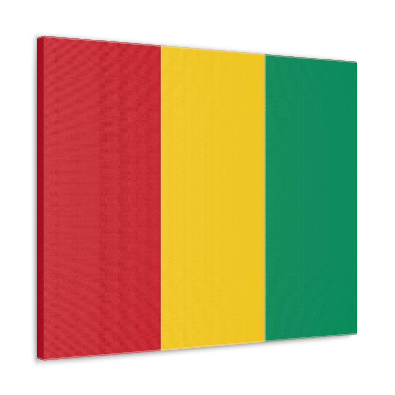 Guinea Country Flag Canvas Vibrant Wall Art Unframed Home Decor-Express Your Love Gifts
