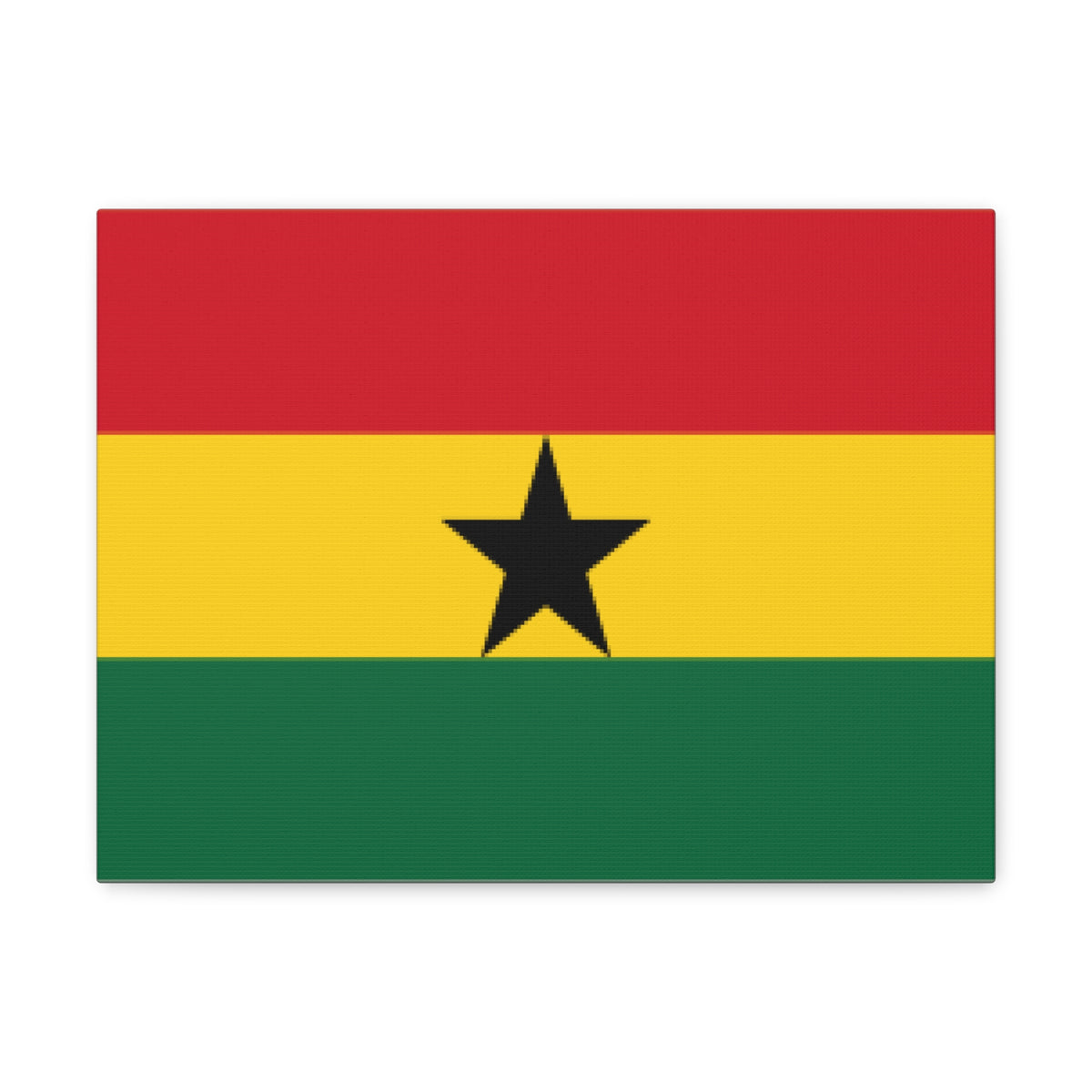 Ghana Country Flag Canvas Vibrant Wall Art Unframed Home Decor-Express Your Love Gifts