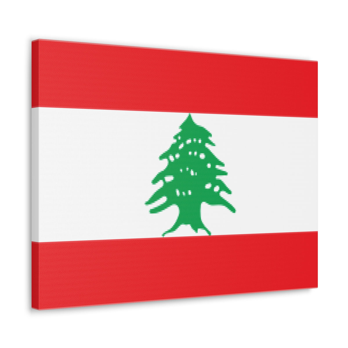 Lebanon Country Flag Canvas Vibrant Wall Art Unframed Home Decor-Express Your Love Gifts