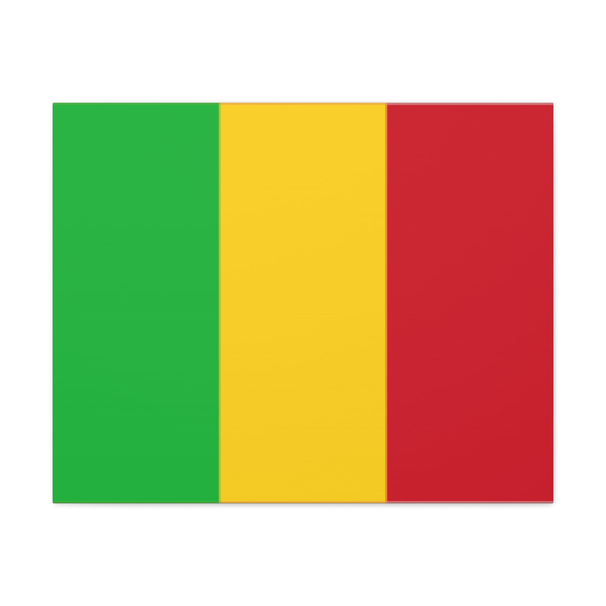 Mali Country Flag Canvas Vibrant Wall Art Unframed Home Decor-Express Your Love Gifts