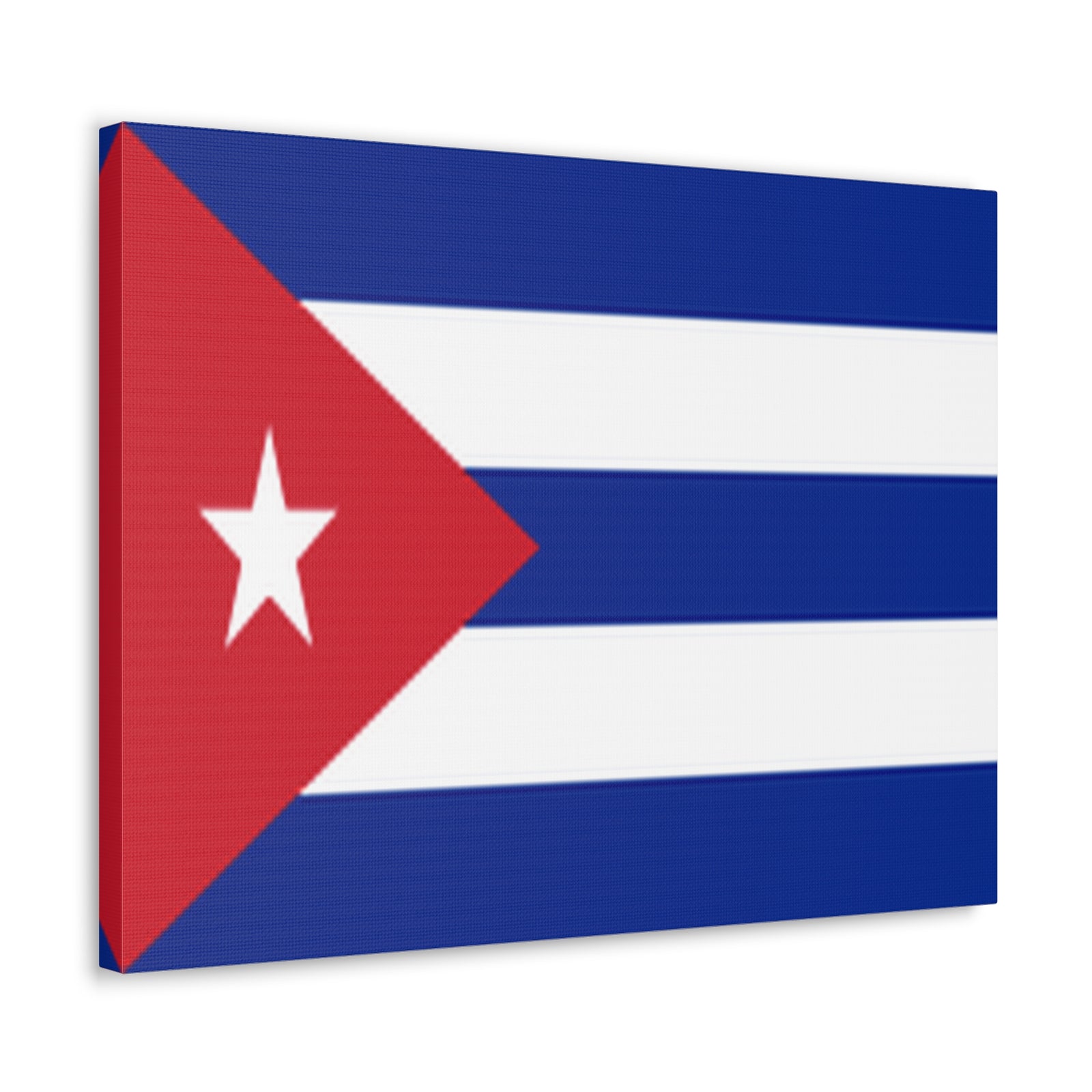 Cuba Country Flag Canvas Vibrant Wall Art Unframed Home Decor-Express Your Love Gifts