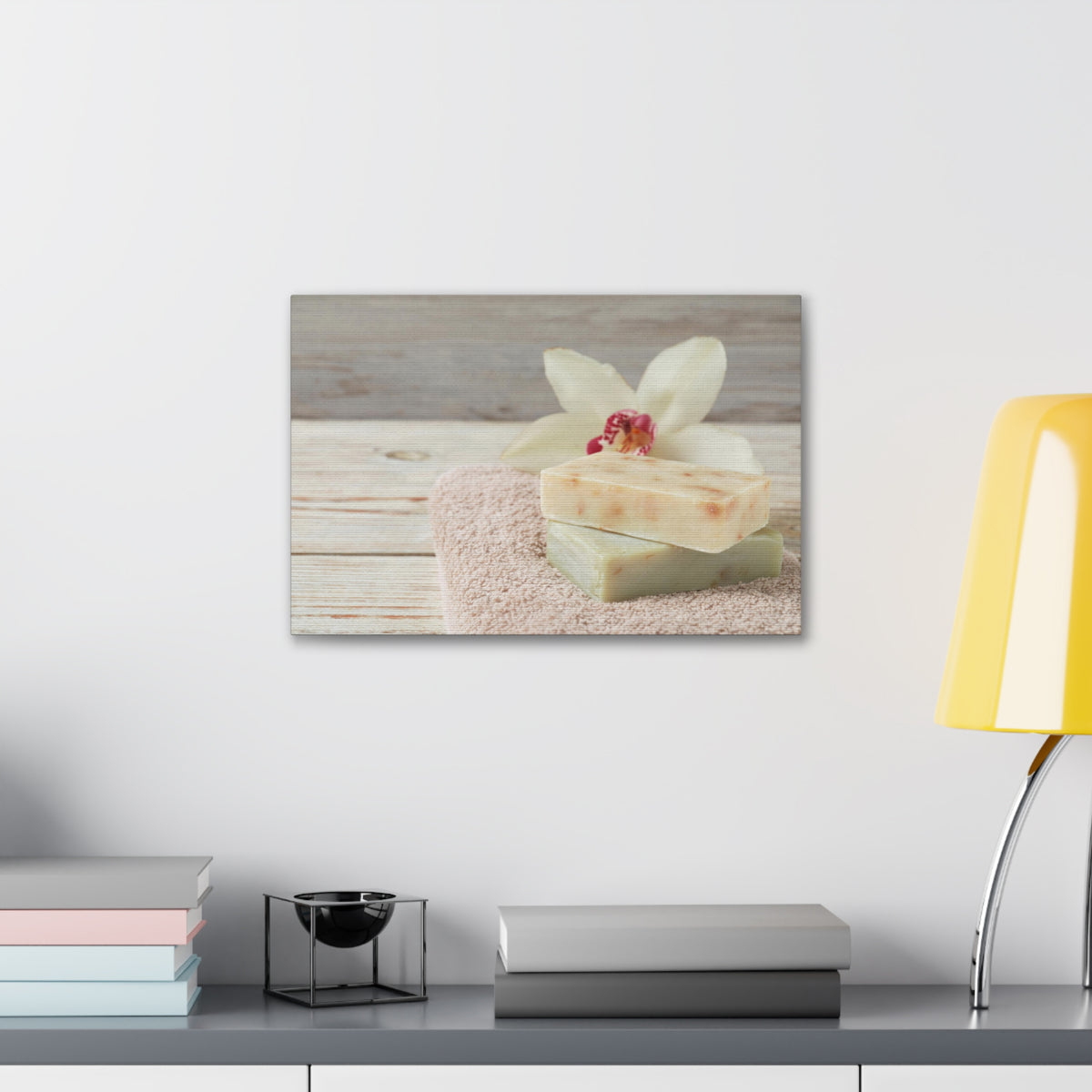 Terry Towel and Lily Forest Floral Nature Photography Canvas Wall Art for Home Decor Ready-to-Hang-Express Your Love Gifts