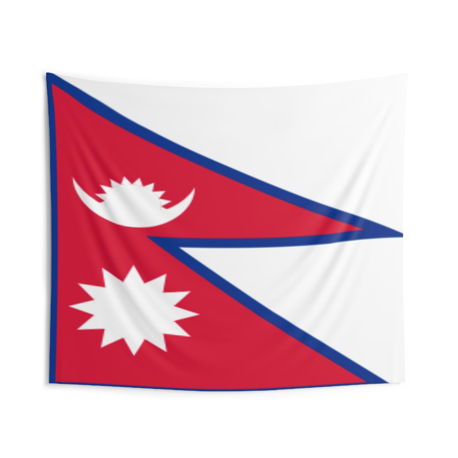 Nepal Country Flag Wall Hanging Tapestry-Express Your Love Gifts