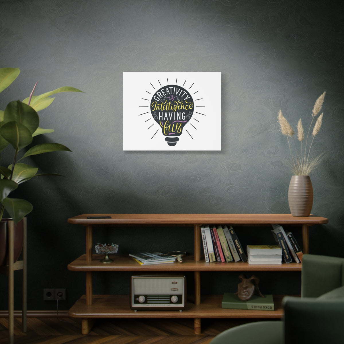 Inspirational Quote Canvas Creativity Wall Art Motivational Motto Inspiring Prints Artwork Decor Ready to Hang-Express Your Love Gifts