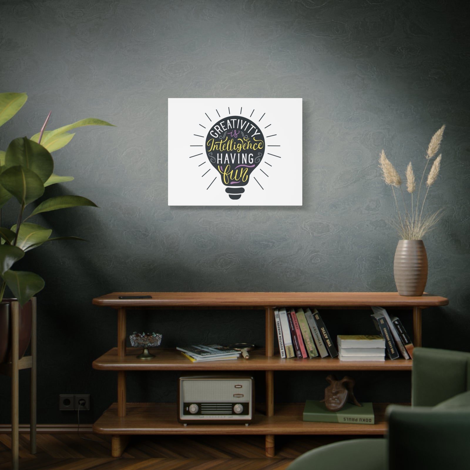 Inspirational Quote Canvas Creativity Wall Art Motivational Motto Inspiring Prints Artwork Decor Ready to Hang-Express Your Love Gifts