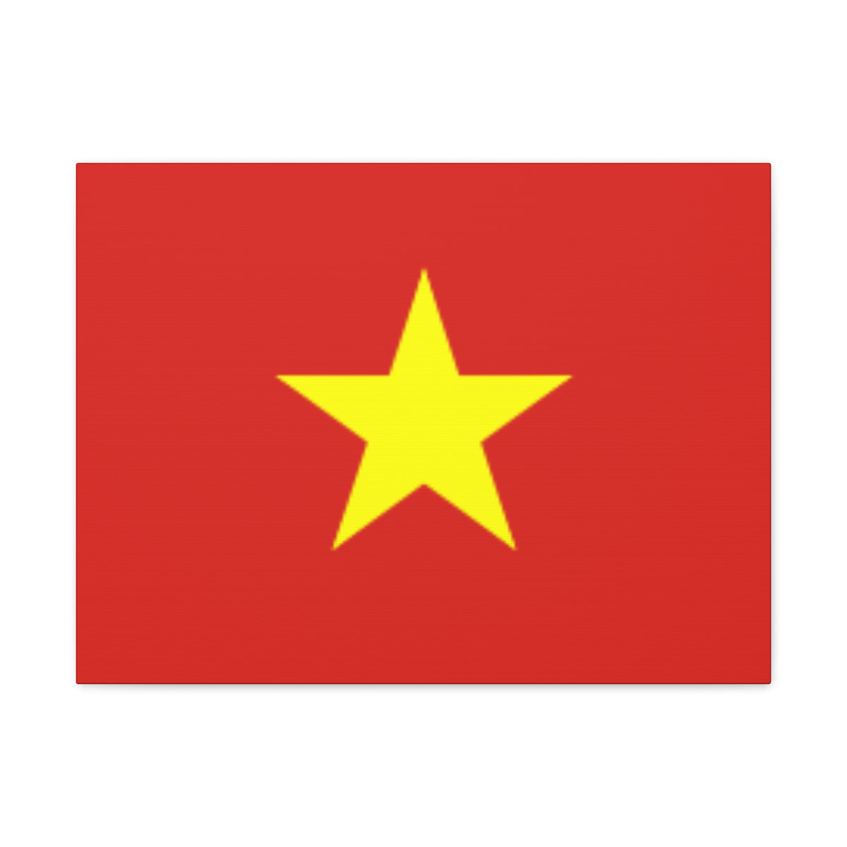 Vietnam Country Flag Canvas Vibrant Wall Art Unframed Home Decor-Express Your Love Gifts