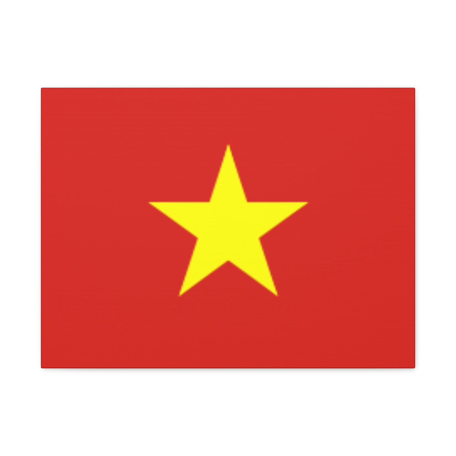 Vietnam Country Flag Canvas Vibrant Wall Art Unframed Home Decor-Express Your Love Gifts