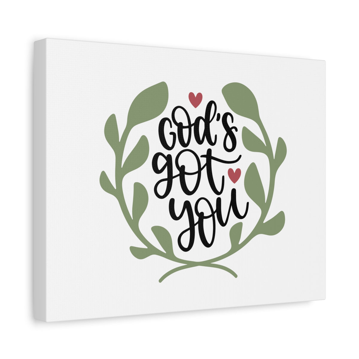 Scripture Canvas God's Got You Psalm 55:22 Christian Wall Art Bible Verse Print Ready to Hang-Express Your Love Gifts