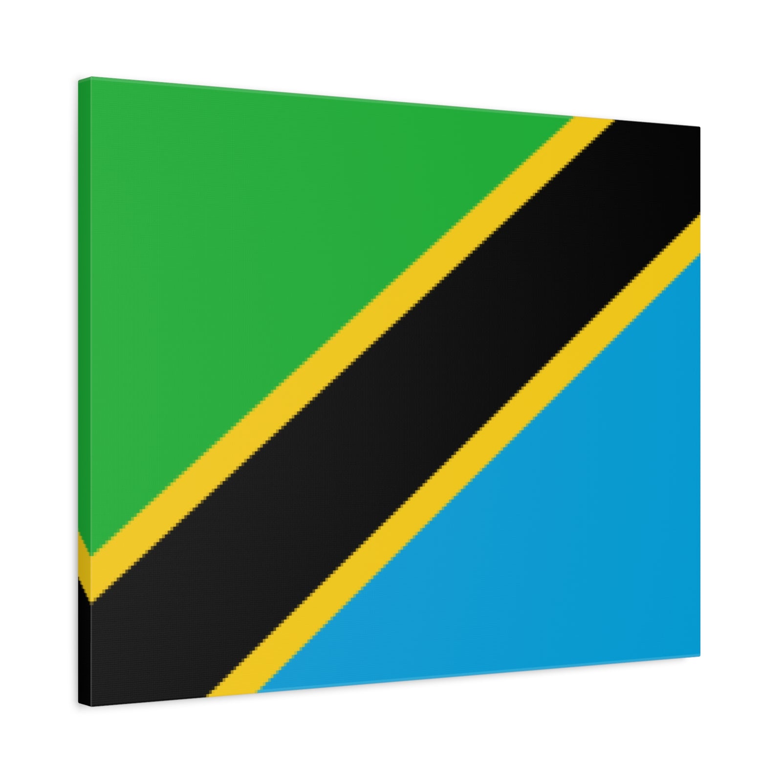 Tanzania Country Flag Canvas Vibrant Wall Art Unframed Home Decor-Express Your Love Gifts