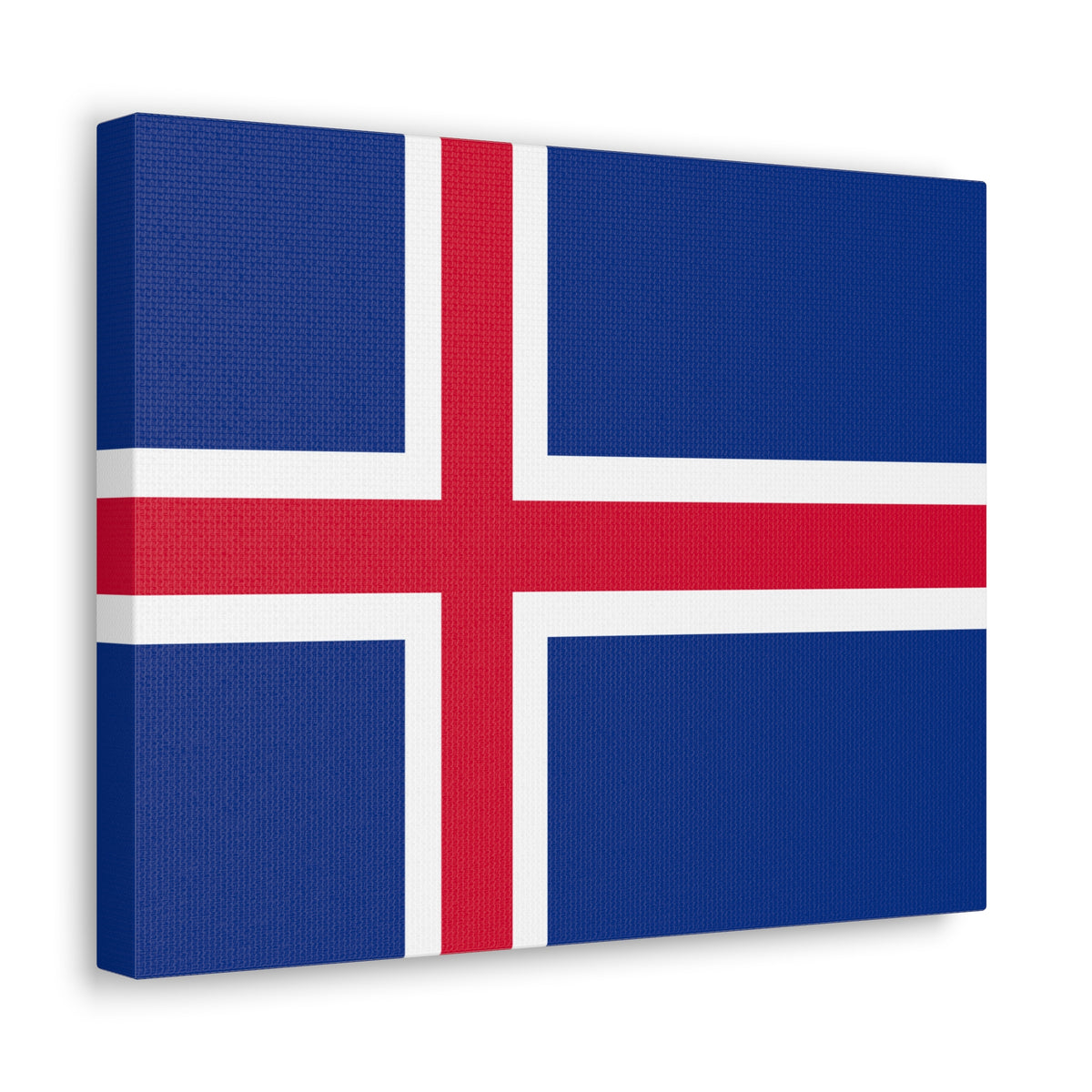 Iceland Country Flag Canvas Vibrant Wall Art Unframed Home Decor-Express Your Love Gifts