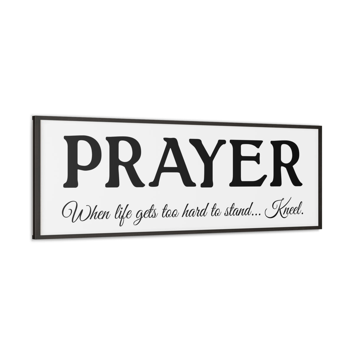 Scripture Walls Prayer White Bible Verse Canvas Christian Wall Art Ready to Hang Unframed-Express Your Love Gifts