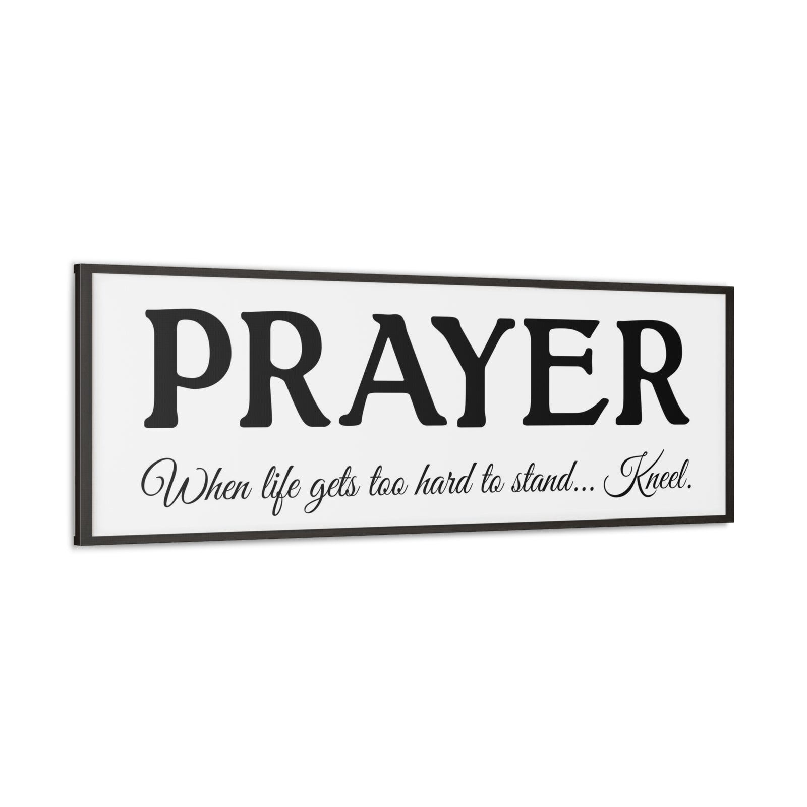 Scripture Walls Prayer White Bible Verse Canvas Christian Wall Art Ready to Hang Unframed-Express Your Love Gifts