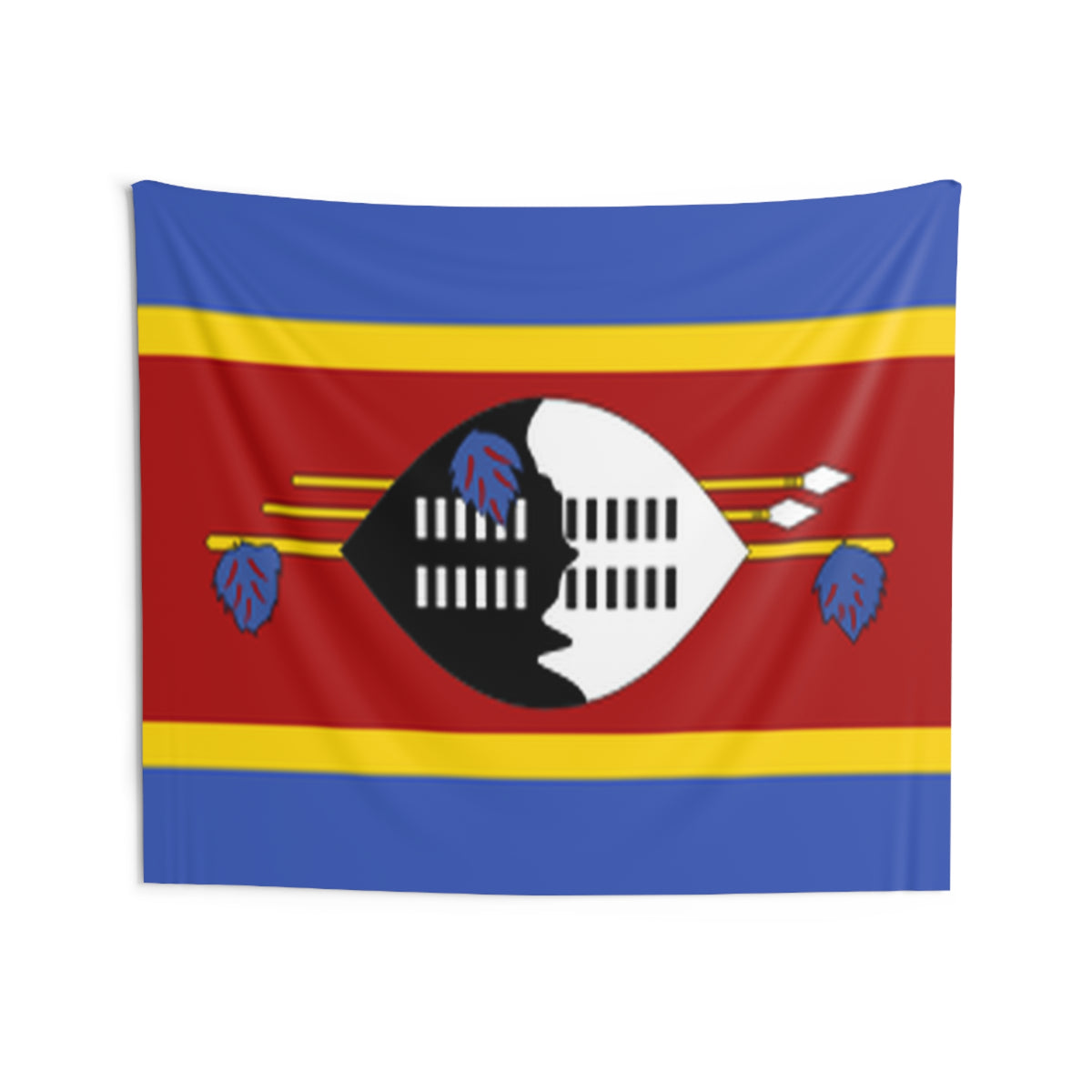 Eswatini Flag Country Wall Hanging Tapestry-Express Your Love Gifts