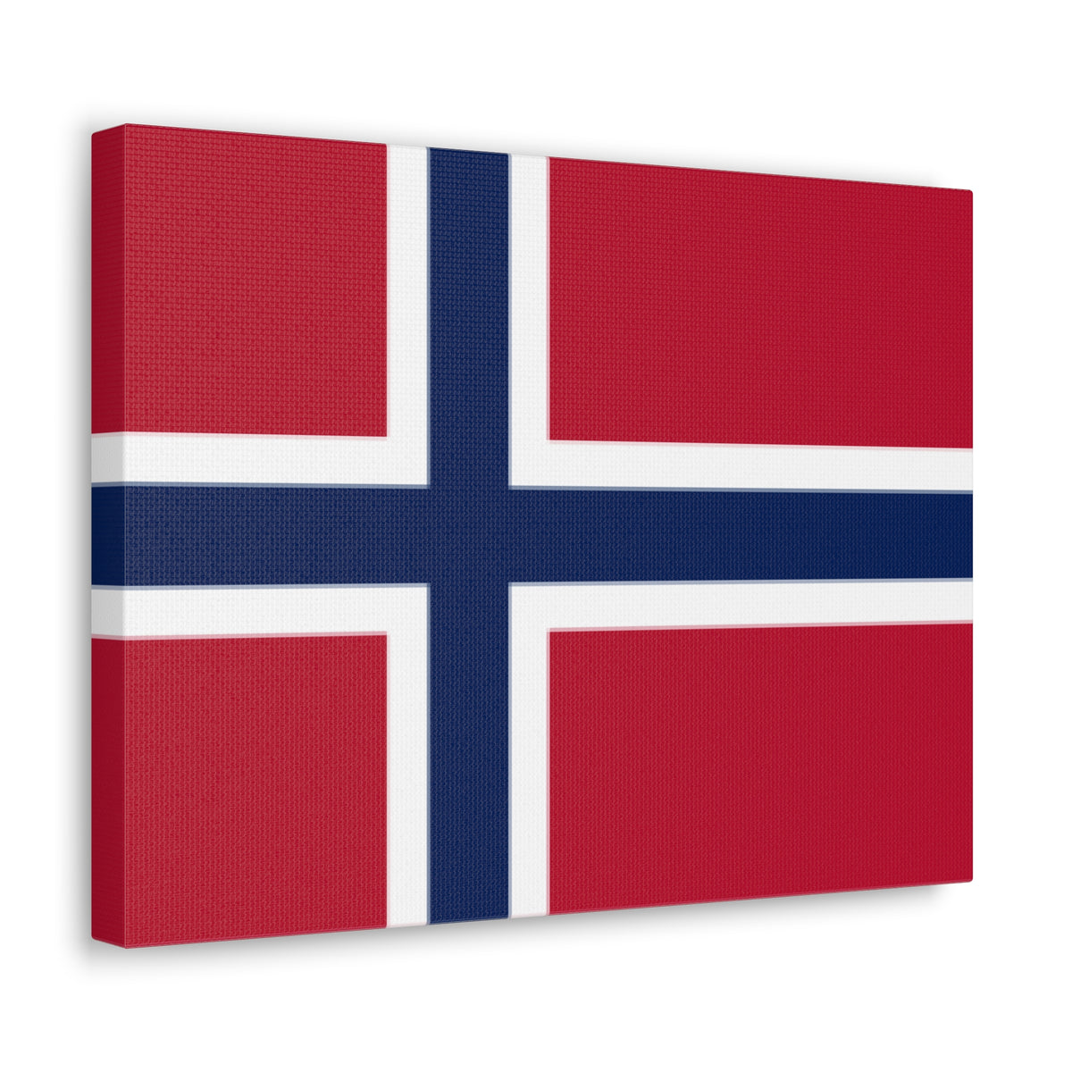 Svalbard and Jan Mayen Country Flag Canvas Vibrant Wall Art Unframed Home Decor-Express Your Love Gifts