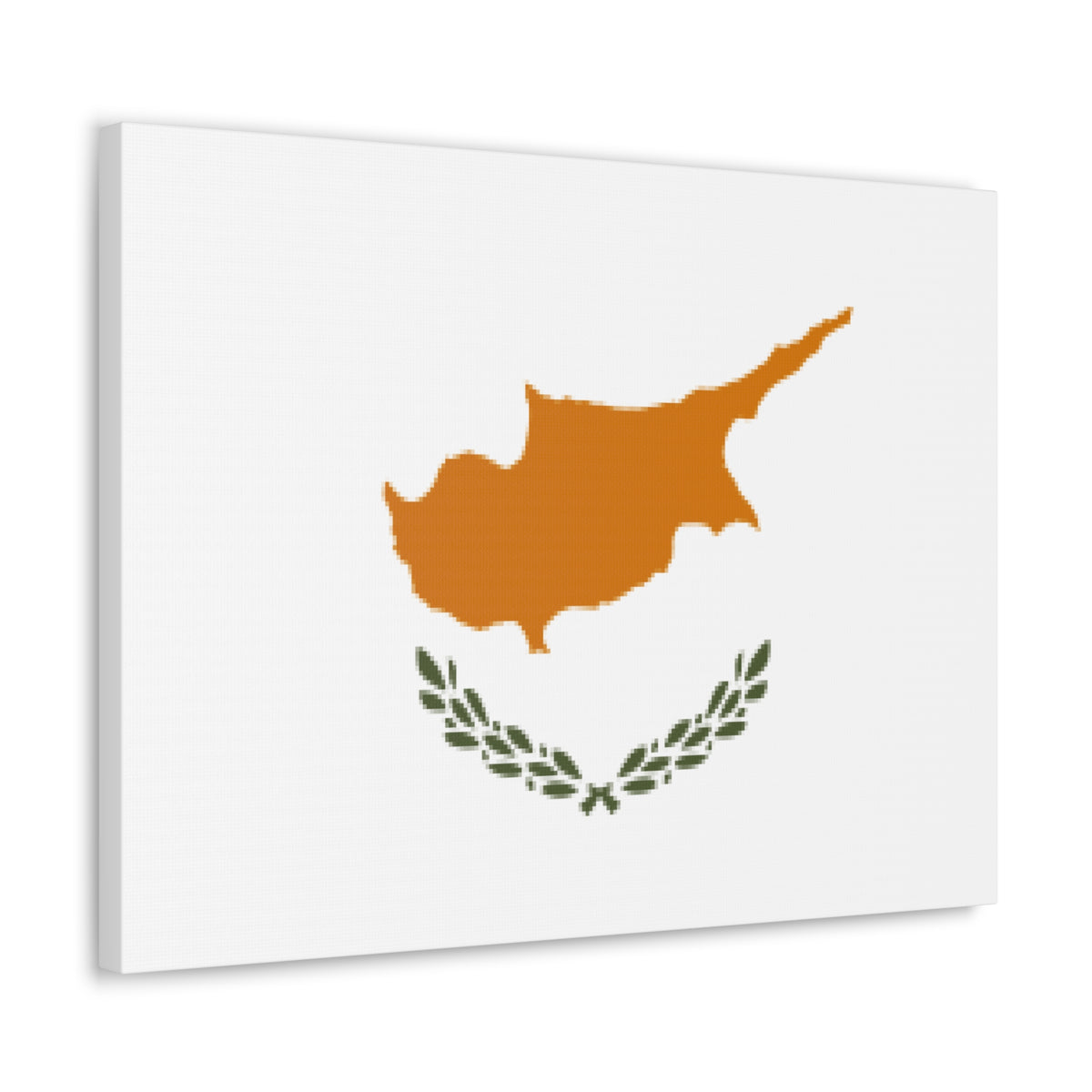 Cyprus Country Flag Canvas Vibrant Wall Art Unframed Home Decor-Express Your Love Gifts