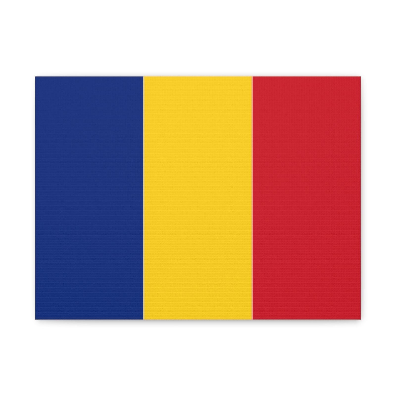 Romania Country Flag Canvas Vibrant Wall Art Unframed Home Decor-Express Your Love Gifts
