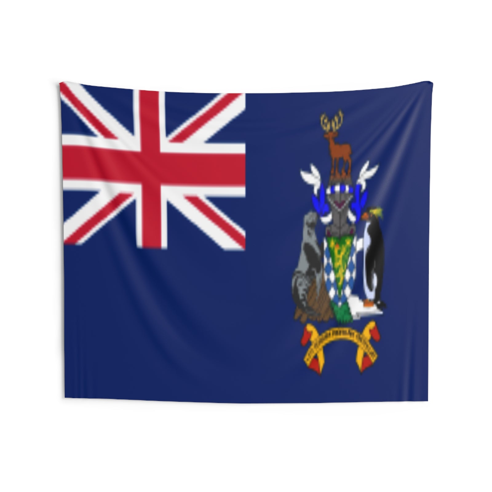 South Georgia Country Flag Wall Hanging Tapestry-Express Your Love Gifts