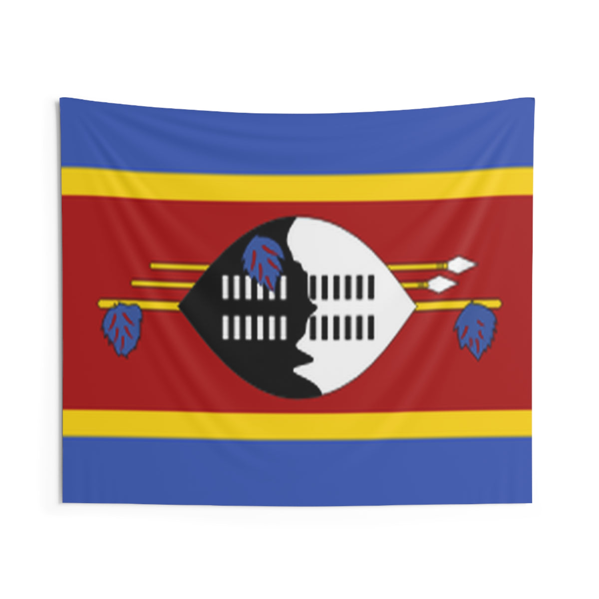 Eswatini Flag Country Wall Hanging Tapestry-Express Your Love Gifts