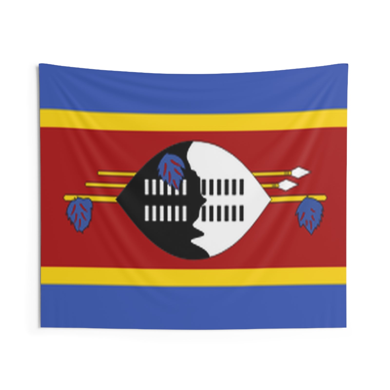 Eswatini Flag Country Wall Hanging Tapestry-Express Your Love Gifts